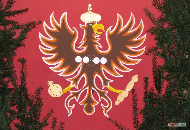 Unser Königs Adler für 2006
Der rechte Flügel ist für den zweiten Ritter.