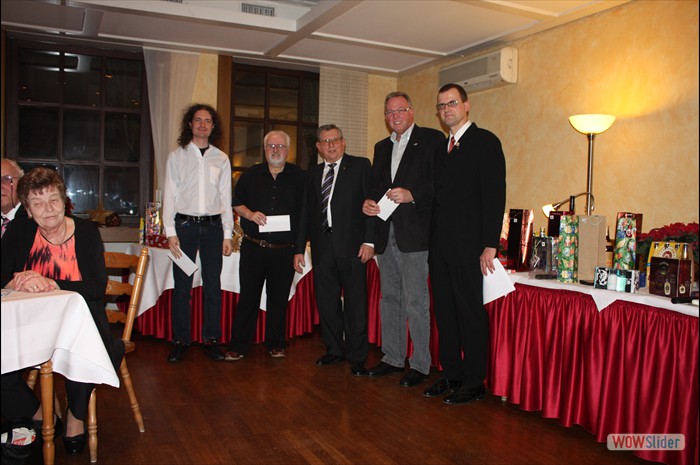 Die Tteilnehmer an den deutschen Meisterschaften 2015 Peer Rich,Helmut Hartung, Horst Lazar und Rolf Gilgen